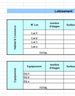 Attestation de surface plancher